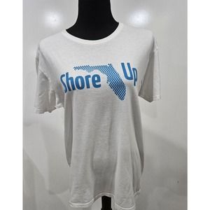 Dumpster Diver 30A Florida Shore Up Beach Strong Recycled Bottles Tshirt Large